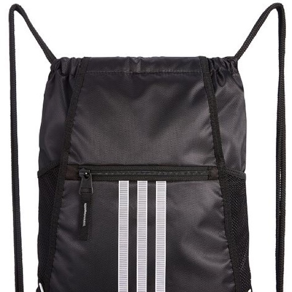 Adidas Sack Back Pack Black & White New with Tag - Picture 4 of 7